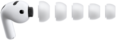 AirPods Pro 3, Ohreinsätze Silikon, fünf Größen