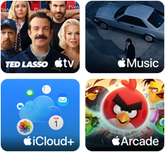 iPad, Apple One Angebot Promo, jedes neue iPad kaufen, Apple One 3 Monate kostenlos, mit diesen Services: Apple TV, Apple Music, iCloud+ und Apple Arcade